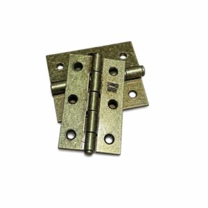 Dobradiça 3x2 Ouro Velho - Espessura 1,5mm