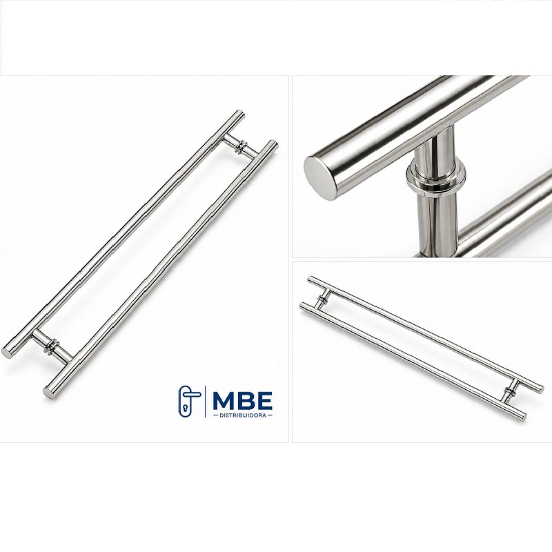 Puxador Tubular 80cm (70entre furos) - Imagem 3